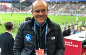 Ricardo Orrego, expresentador de deportes de Caracol Televisión.