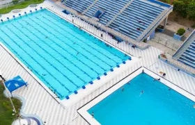 Las piscinas de la Universidad del Atlántico.