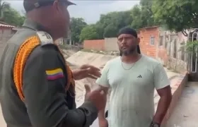 Persona sancionada por contaminación. 