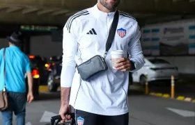 Sebastián Viera, técnico del Junior. 