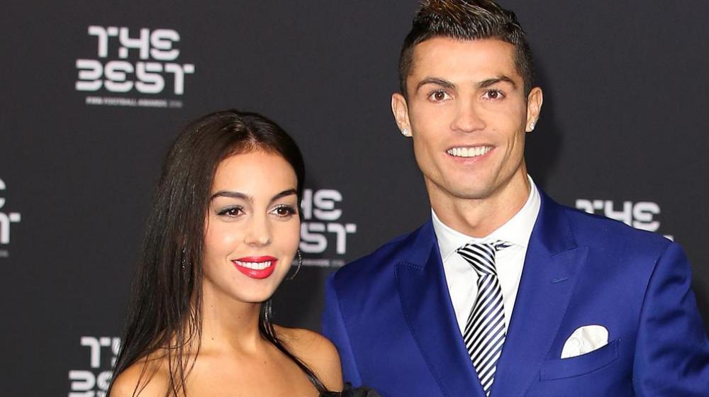 Georgina Rodríquez y Cristiano Ronaldo.
