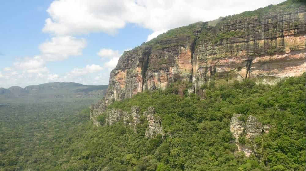Chiribiquete, ubicado entre los departamentos de Guaviare y Caquetá