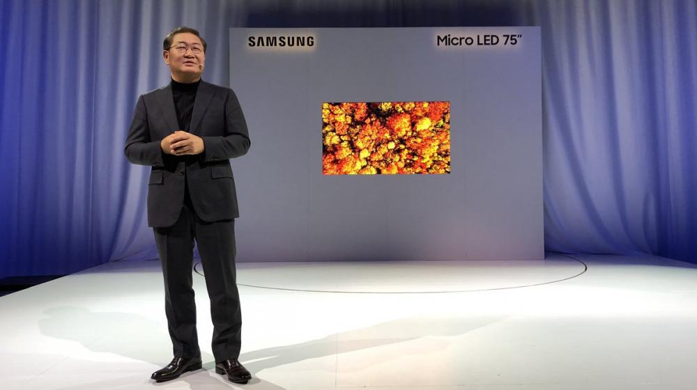 Presentación del nuevo televisor.