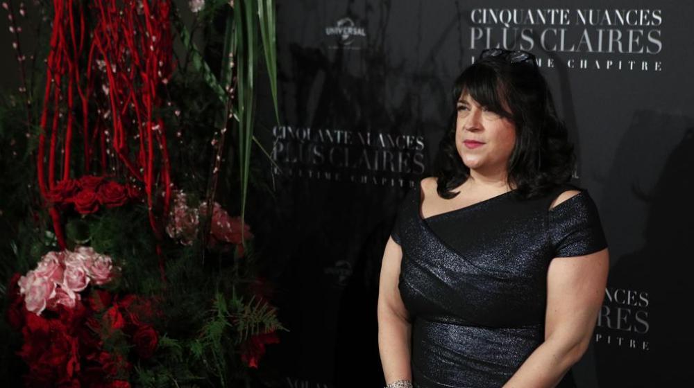 La autora de "Cincuenta sombras de Grey", E.L. James.