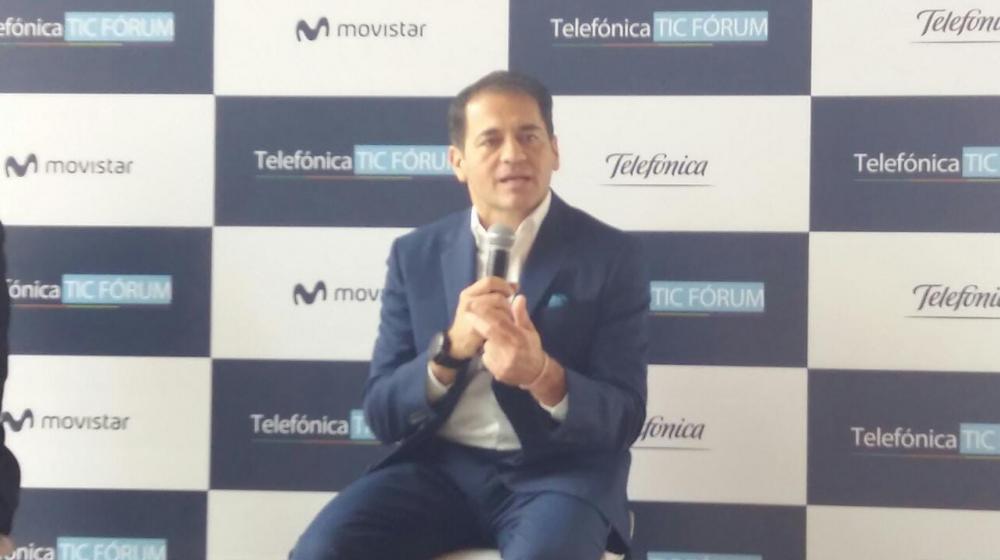 Fabián Hernández, presidente CEO de Telefónica Colombia.