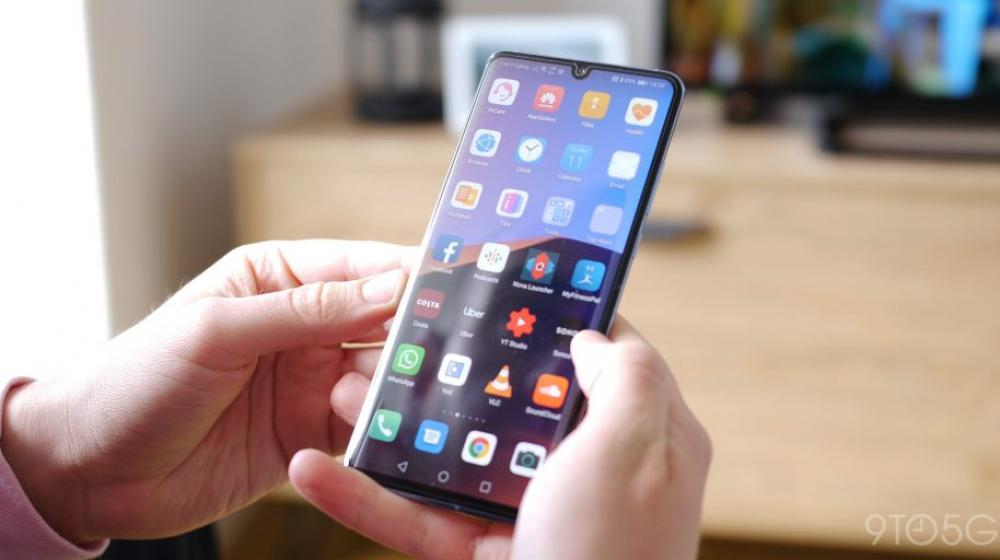 Ilustración de Huawei P-30.