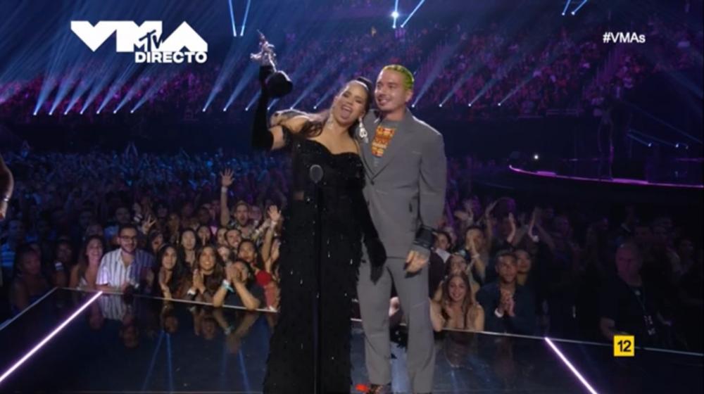 Rosalía y J Balvin