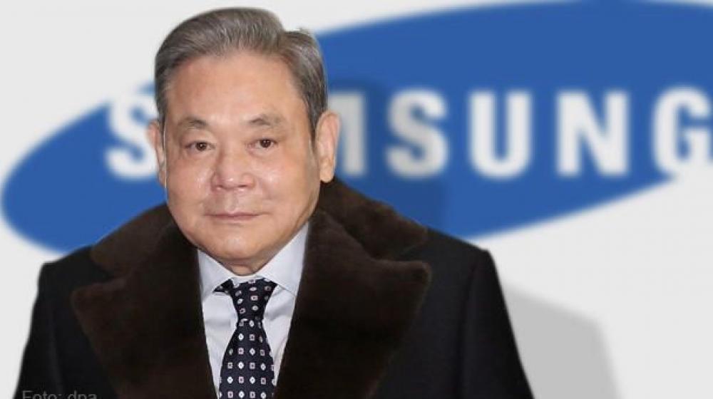 Lee Kun-hee, presidente de Samsung.