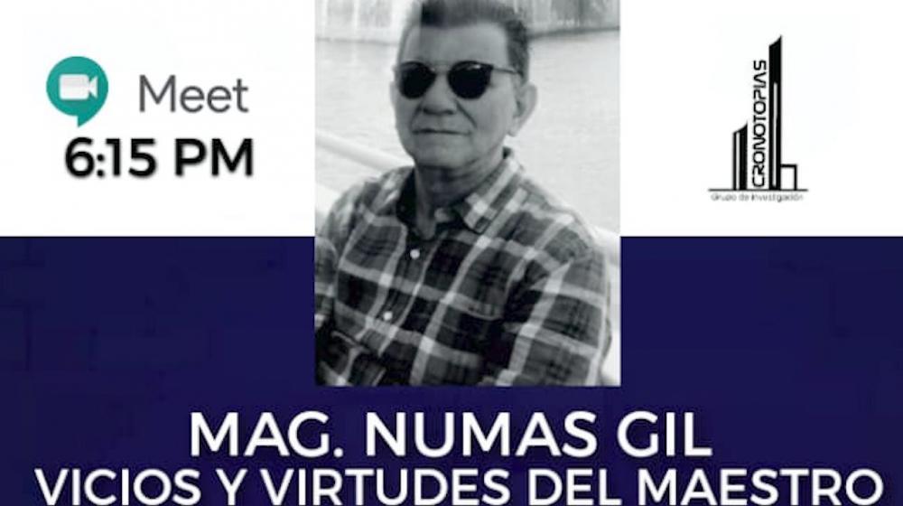 El docente Numas Armando Gil es el invitado de hoy a Diálogos interdisciplinarios.