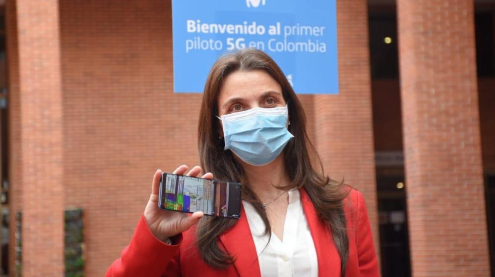 La Ministra de las TIC, Karen Abudinen.