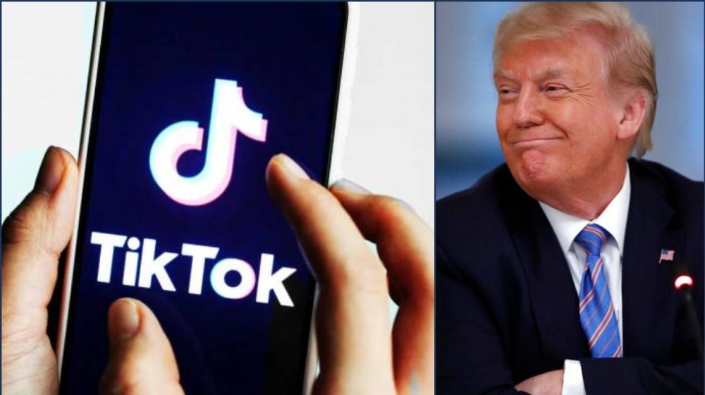 Donald Trump tiene en la mira a TikTok por ser una app china muy popular en EE.UU...