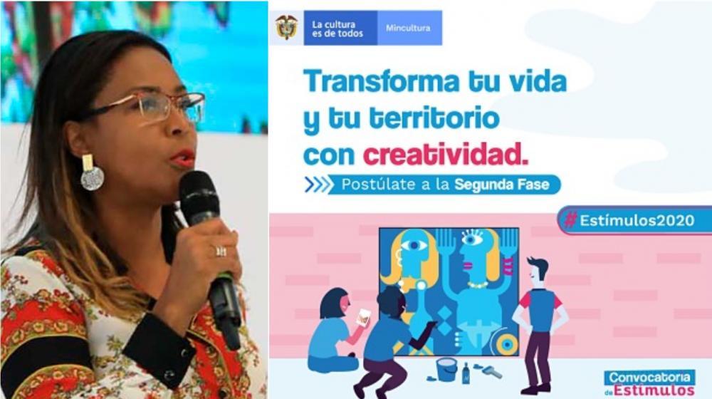 Ministra de Cultura, Carmen Inés Vásquez Camacho.