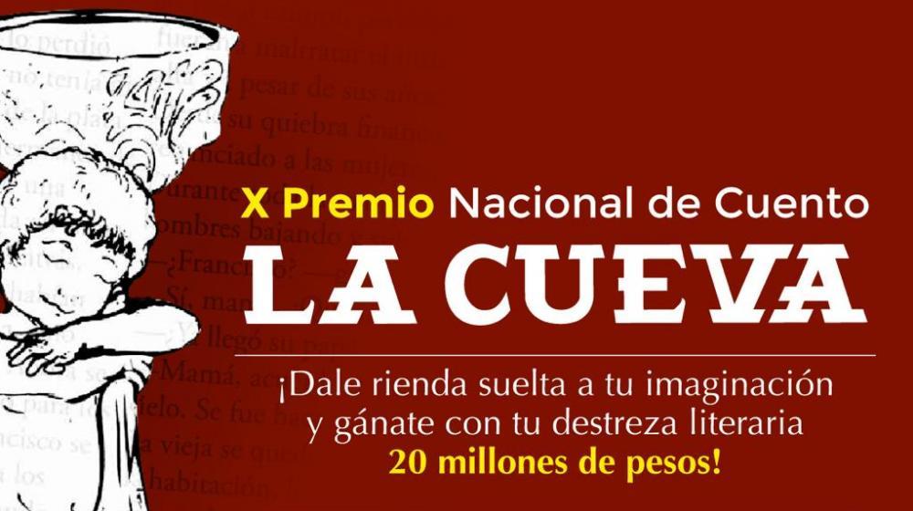 El Concurso Nacional de Cuento La Cueva es el único en Colombia que ofrece 20 millones por una sola historia ganadora.