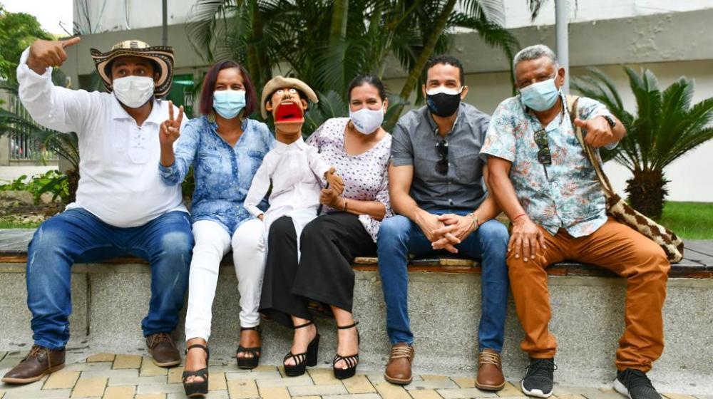 La Secretaria de Cultura Diana Acosta durante la socialización del convenio.