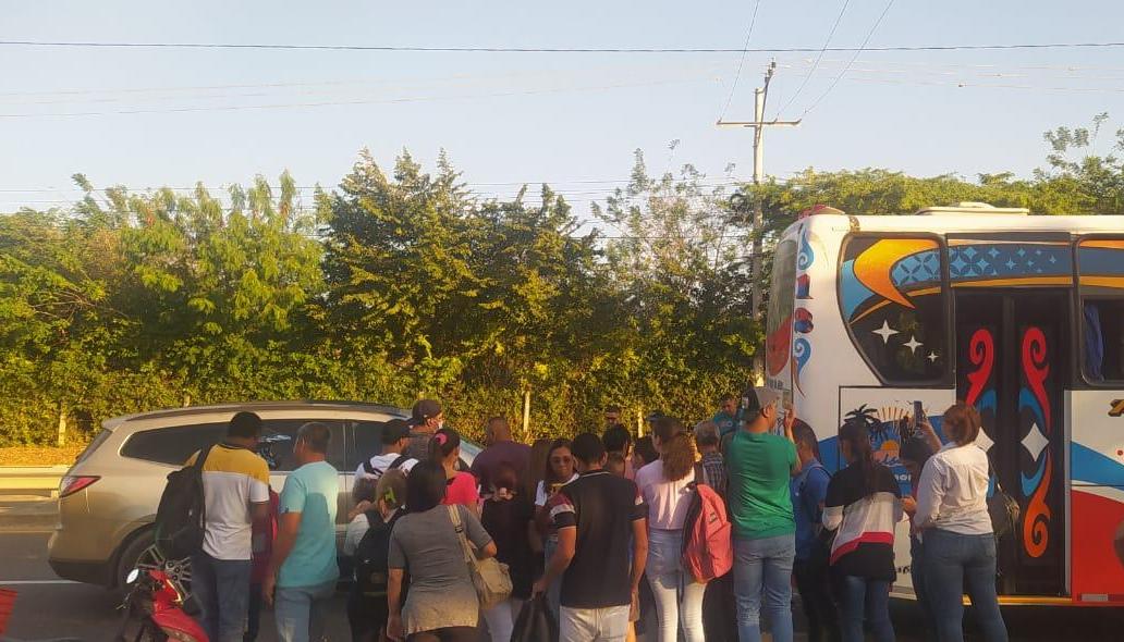 Accidente cerca a peaje Papiros