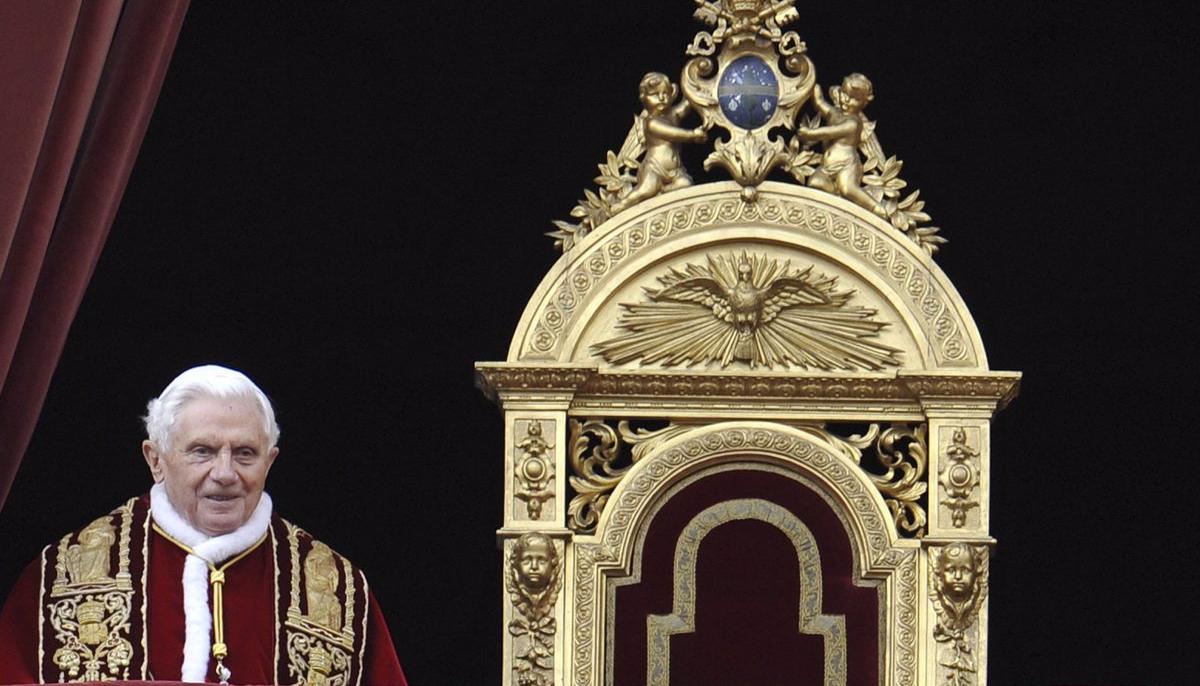 El Papa emérito Benedicto XVI.