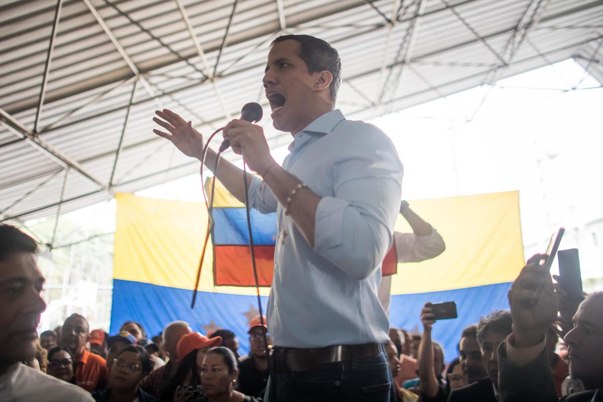 El opositor venezolano, Juan Guaidó.