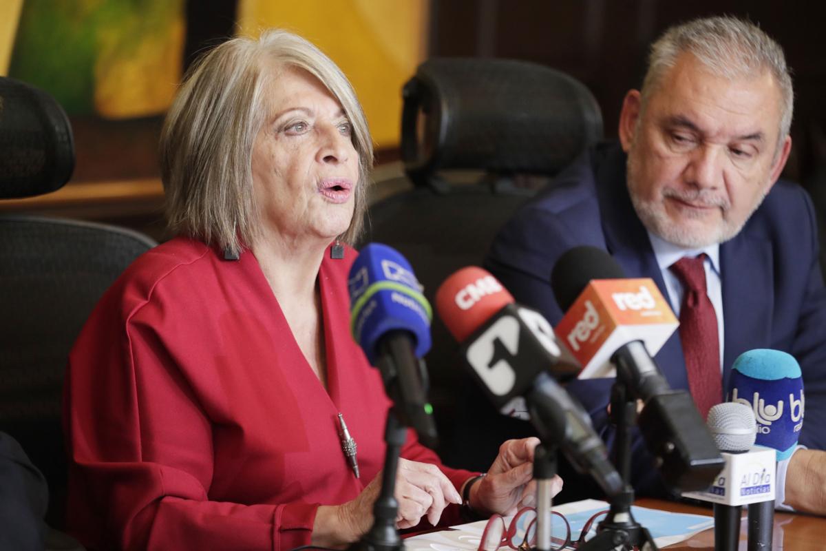 La Ministra de Agricultura, Cecilia López.