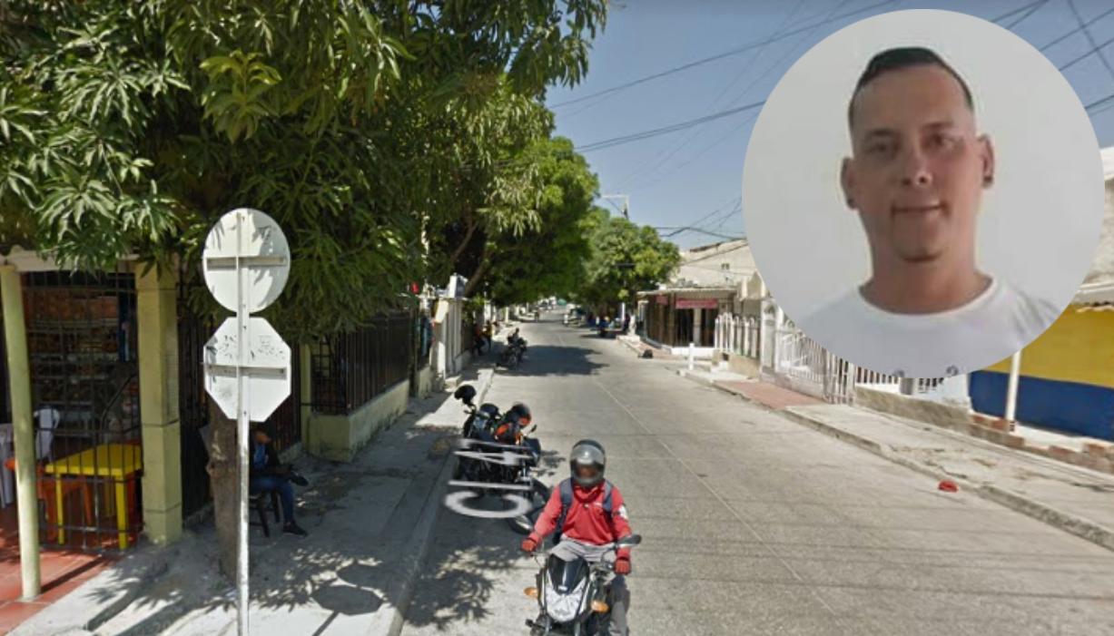 Luis Alberto Caicedo Jiménez, el hombre asesinado esta tarde en el barrio Los Girasoles. 