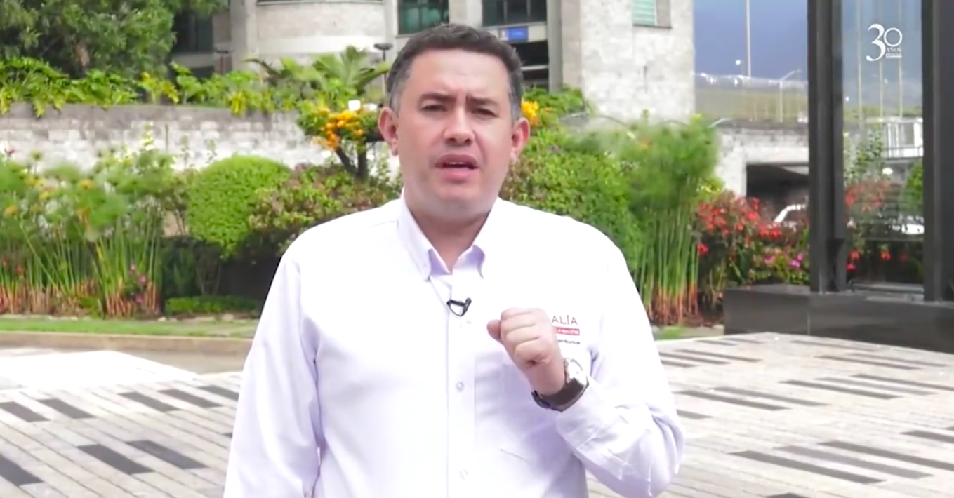Director especializado de la Fiscalía, Hugo Tovar.