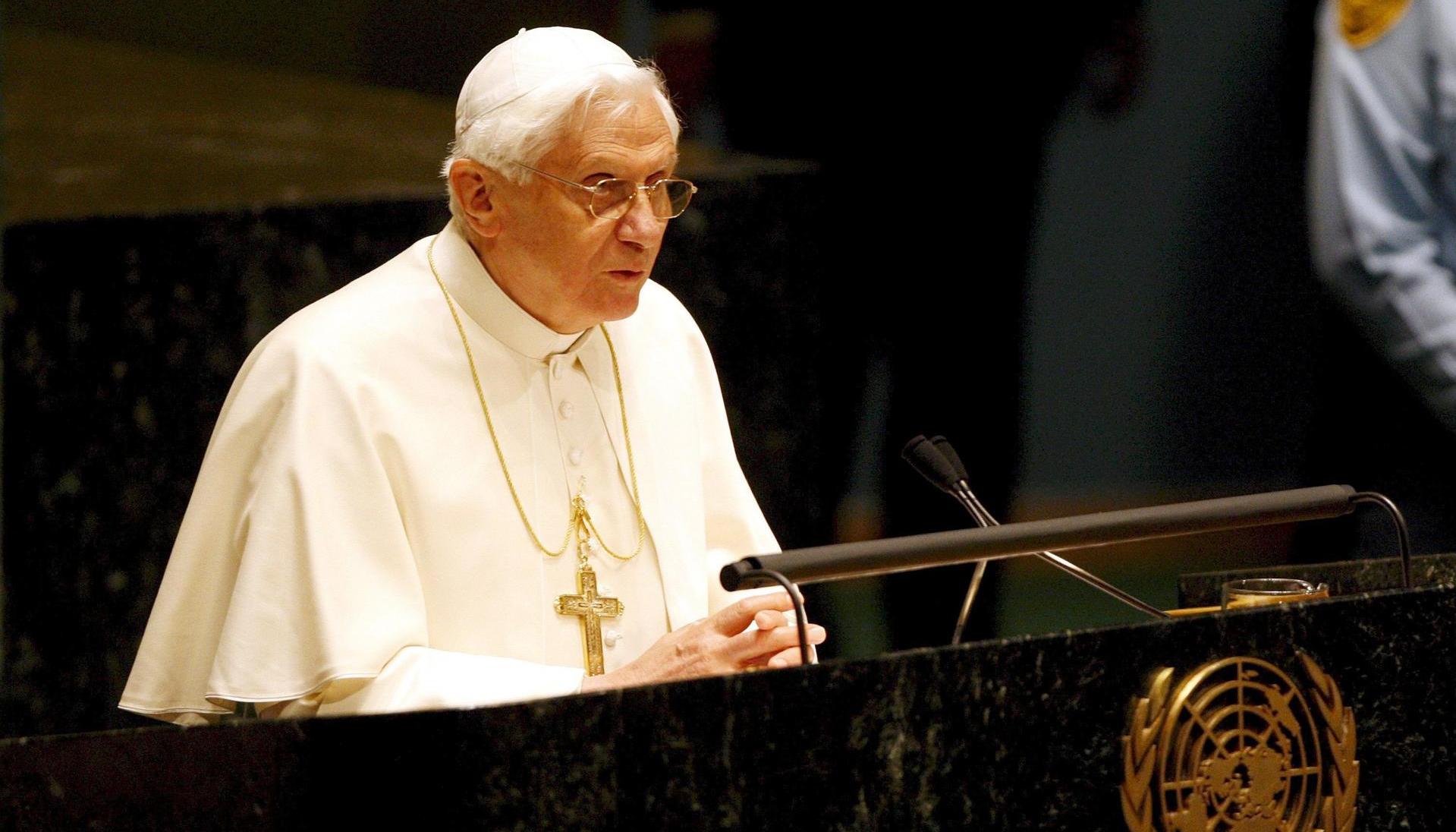 Benedicto XVI fue papa de 2005 a 2013.