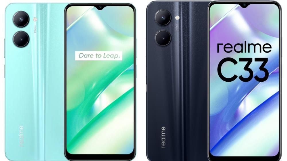 El realme C33.