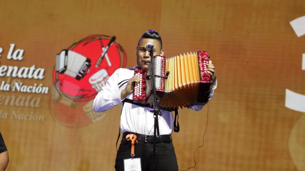 Edgardo Alonso Bolaño,  Rey Vallenato Aficionado 2022.