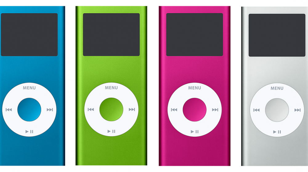 Modelos del iPod.
