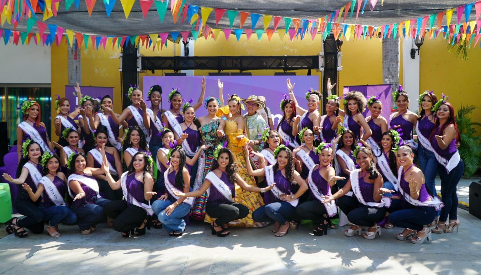 Candidatas al Reinado Popular 2023.