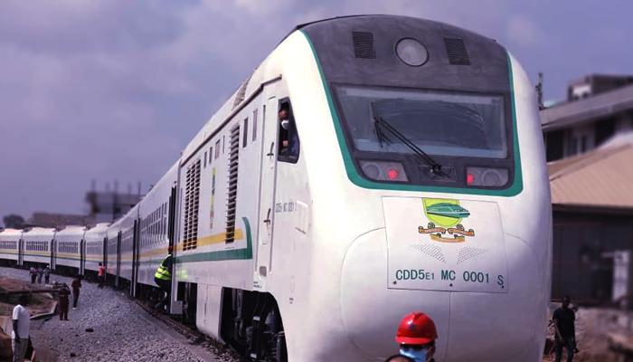 Estación de tren en Nigeria.