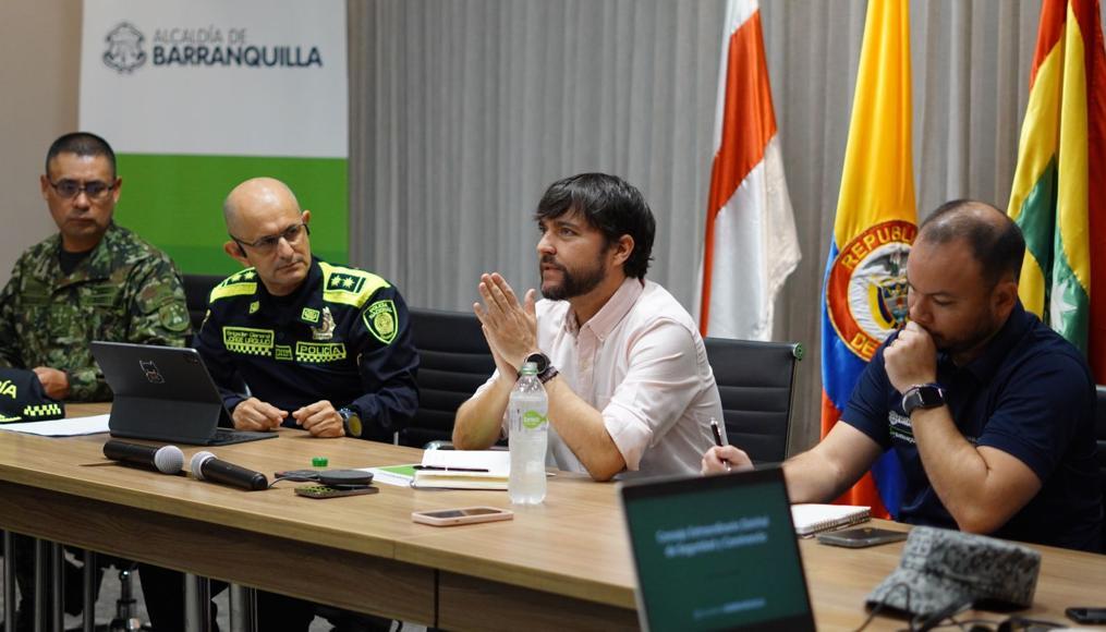 El Alcalde de Barranquilla, Jaime Pumarejo.