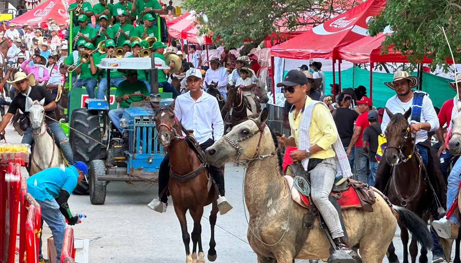Desfile de Cabalgatas en Sincelejo. 