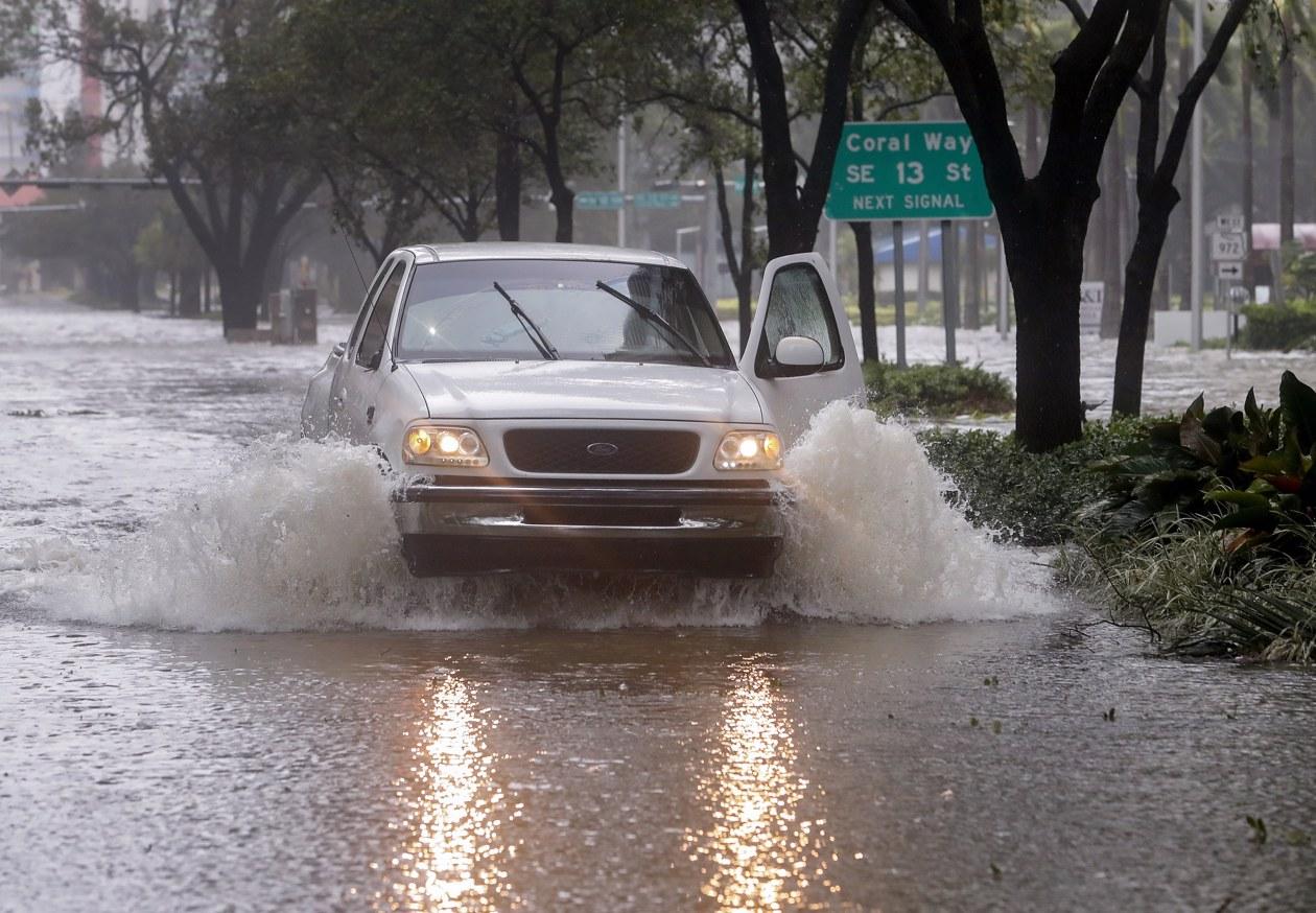 Imagen de la inundación.
