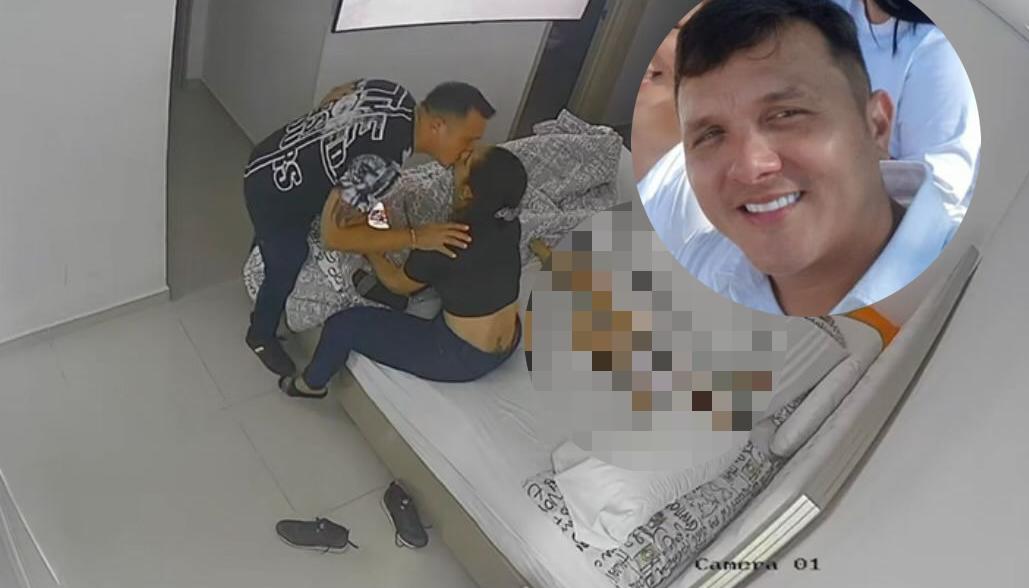 Elkin José Romero Cañizares se despidió con un beso de su esposa Martha Gillot González.