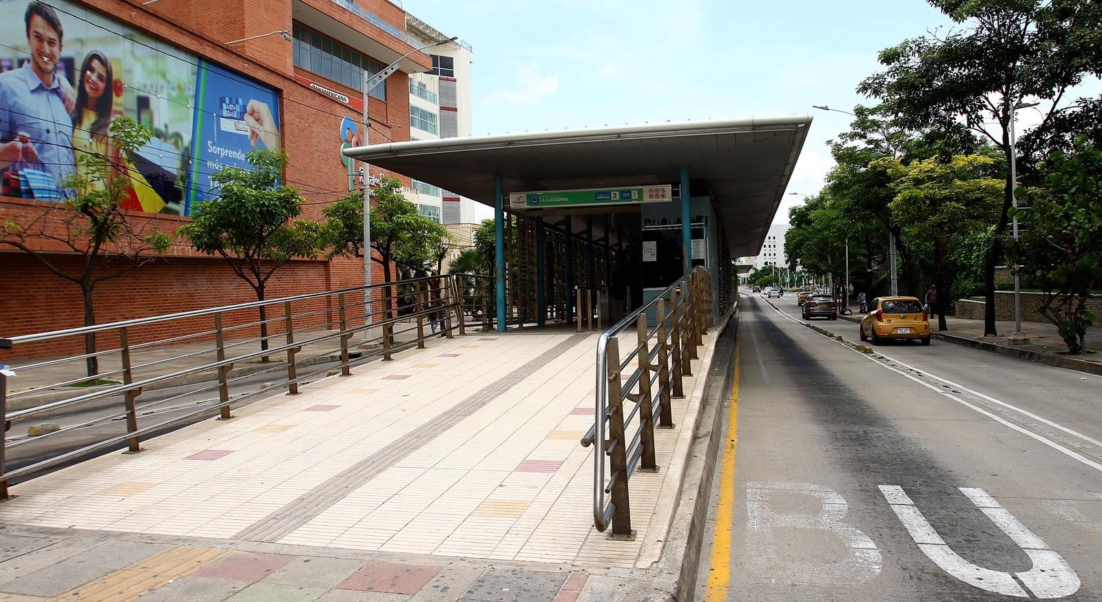 Estación Catedral de Transmetro.