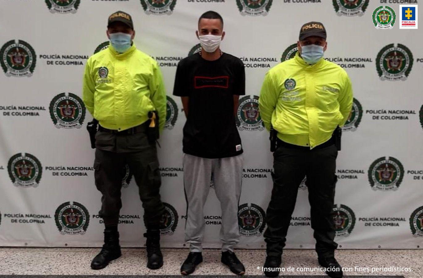 Daniel Alejandro Cano Hoyos, el procesado.
