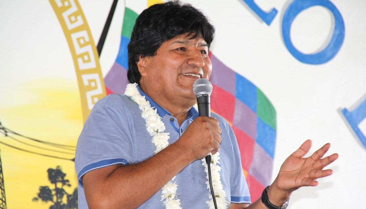 Evo Morales, expresidente de Bolivia.