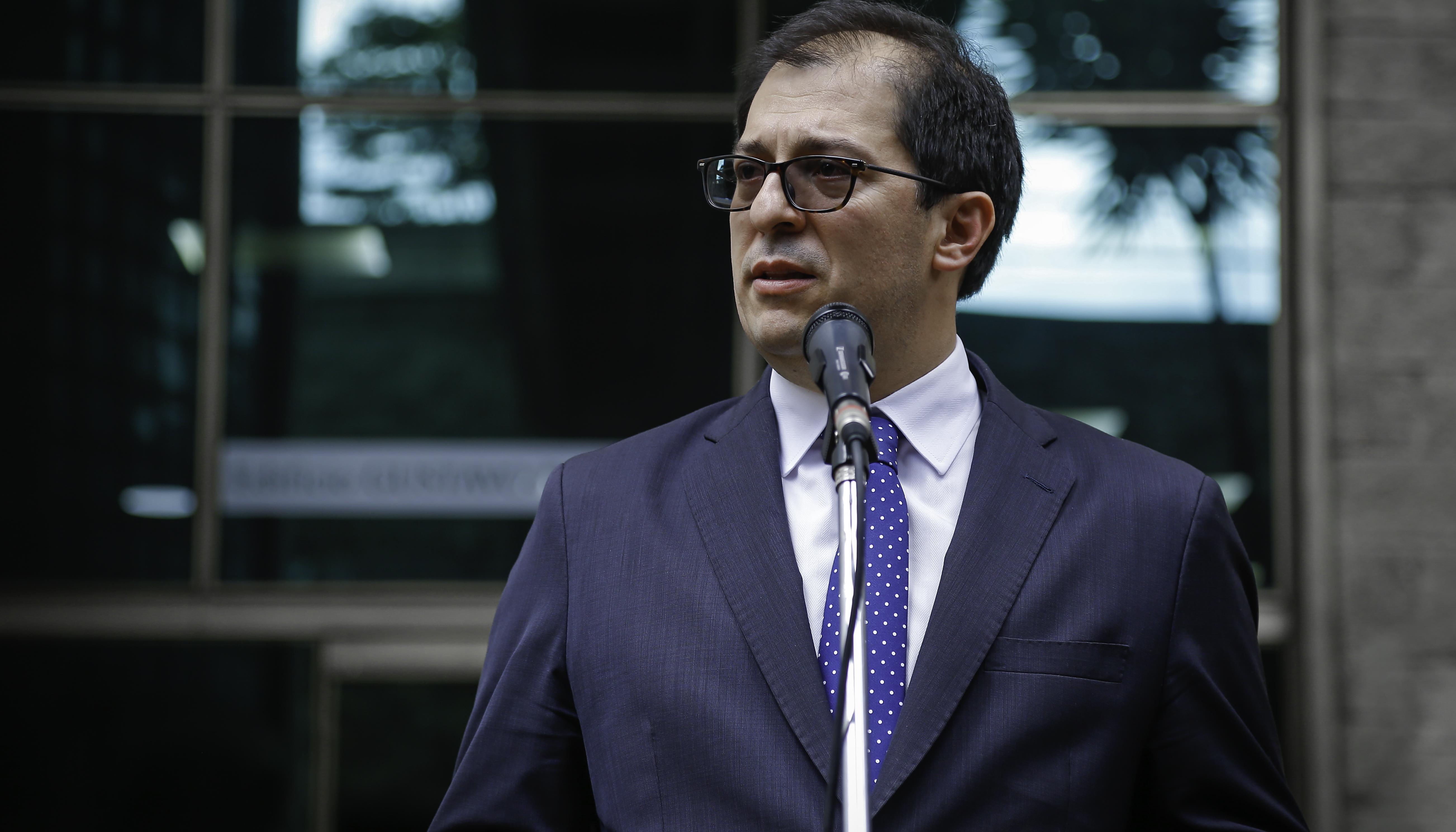 Francisco Barbosa, fiscal general de la Nación.