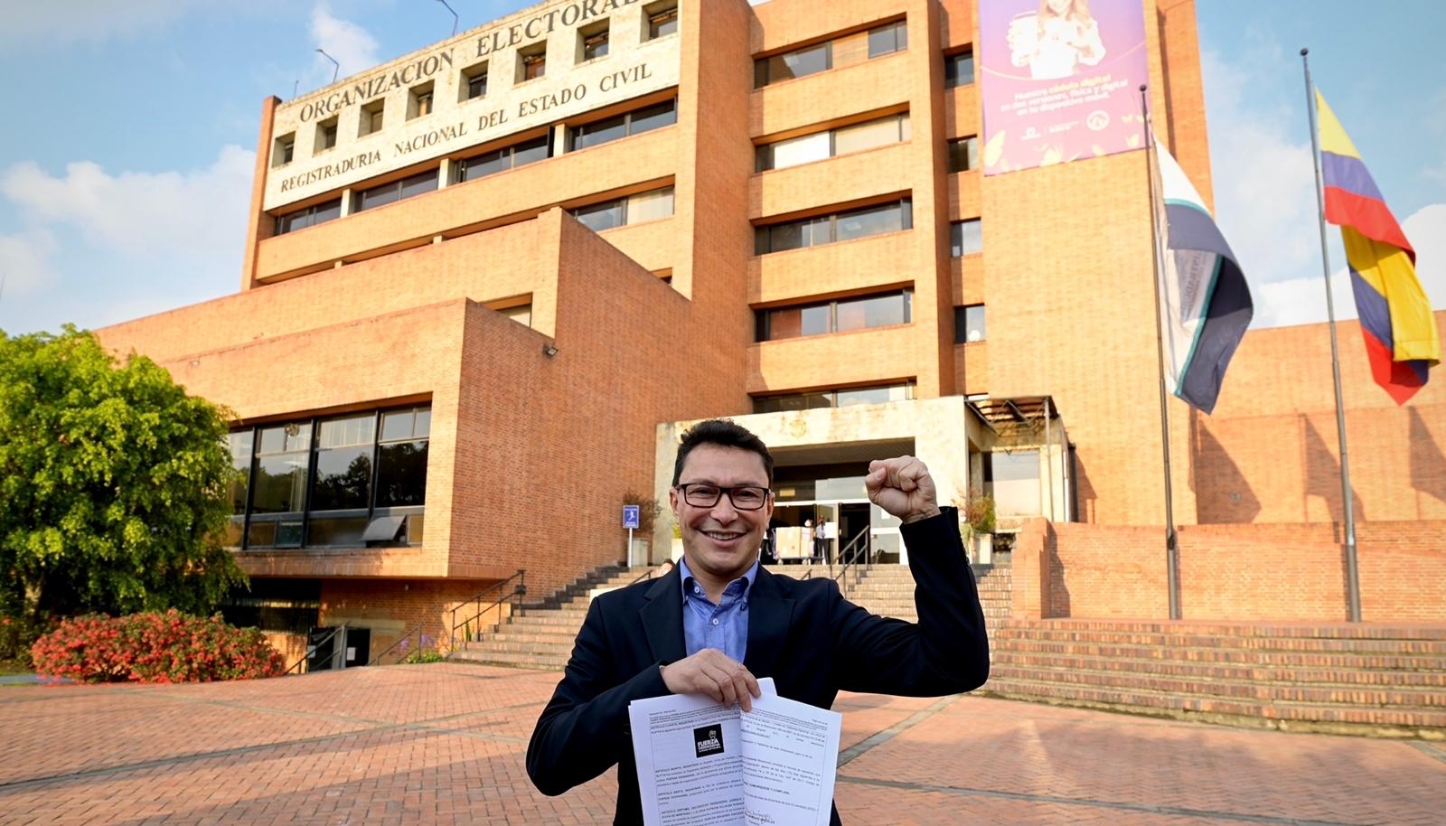 El Gobernador del Magdalena, Carlos Caicedo.
