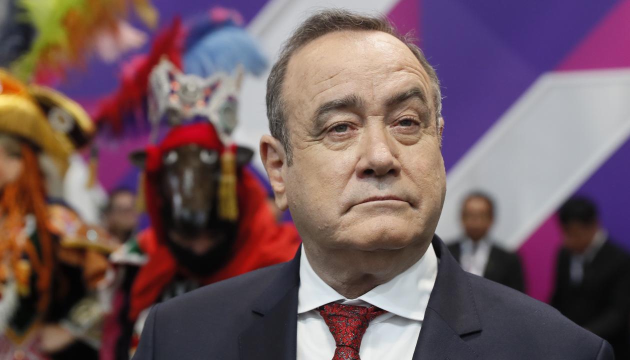 El presidente de Guatemala, Alejandro Giammattei.