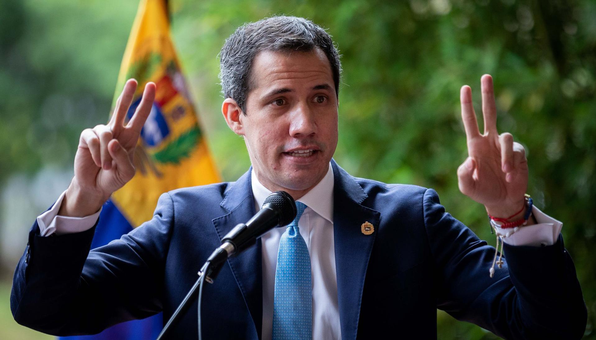 Juan Guaidó, líder opositor del gobierno de Venezuela.