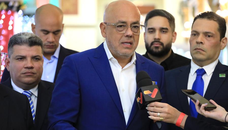 Jorge Rodríguez, presidente de la Asamblea Nacional.