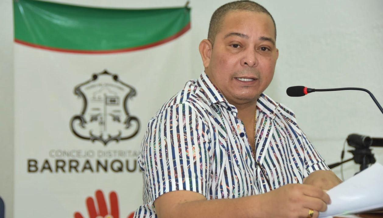 Juan Carlos Ospino, Concejal de Barranquilla.