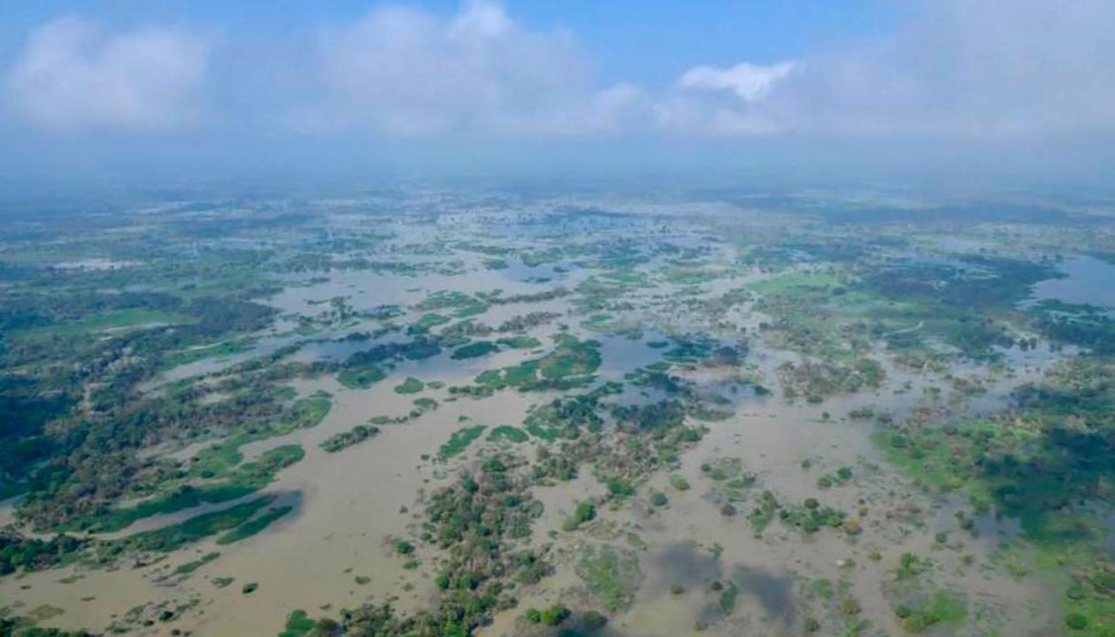 Inundación en La Mojana.