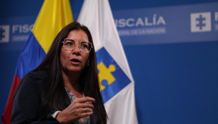 Luz Ángela Bahamón, Delegada para las Finanzas Criminales de la Fiscalía.