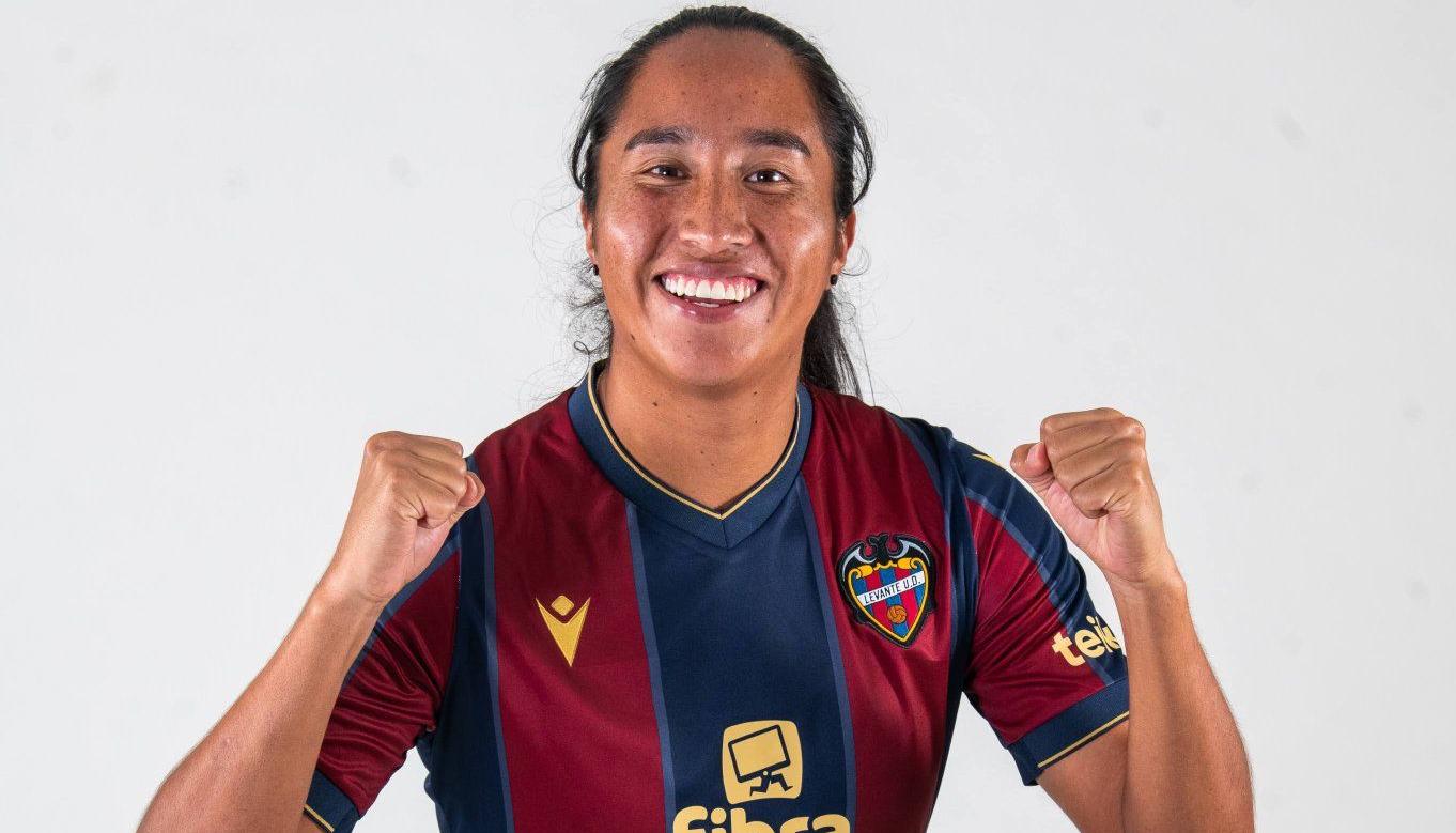 Mayra Ramírez, delantera colombiana del Levante.