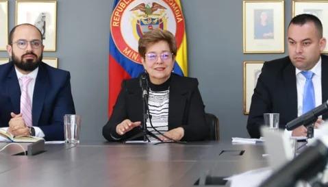 Ministra del Trabajo, Gloria Inés Ramírez.