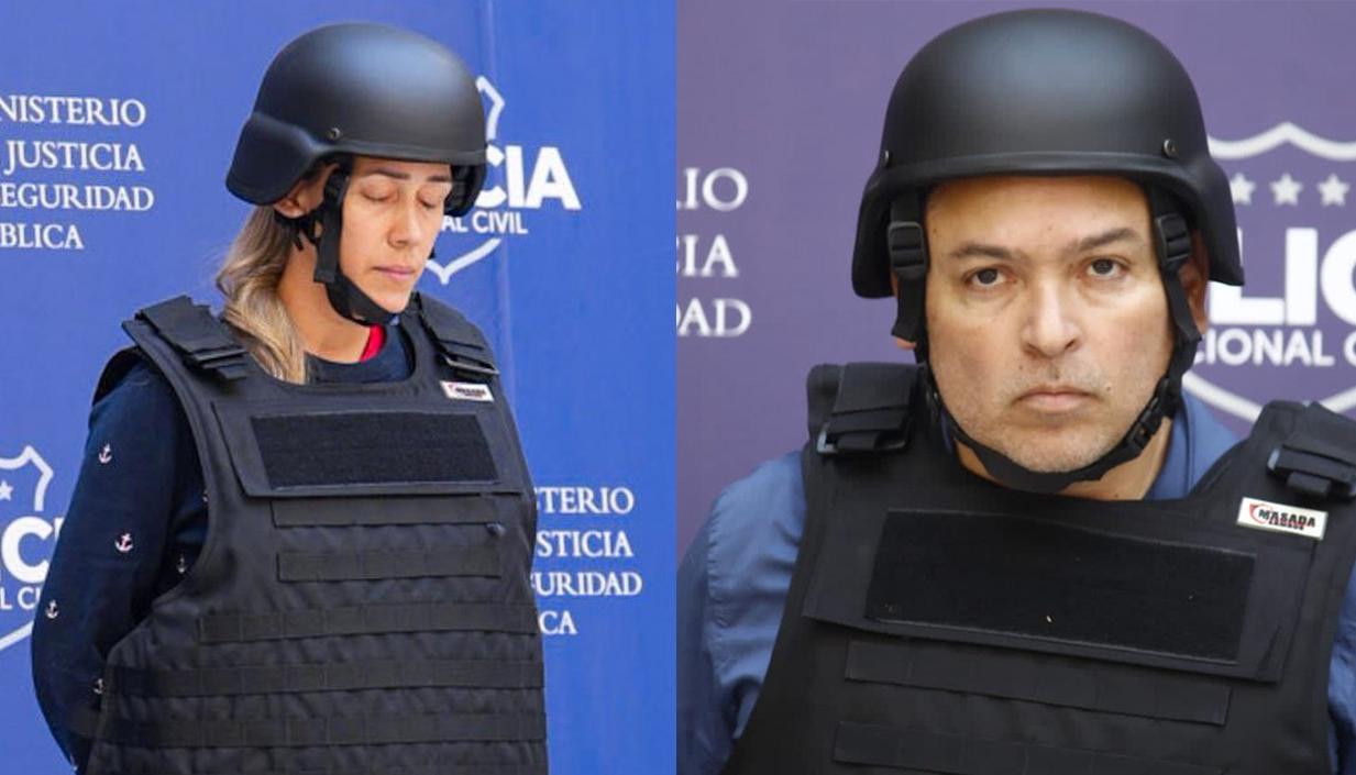 Margaret Lizeth Chacón Zúñiga y Wilber Geovanny Rodríguez Huezo.