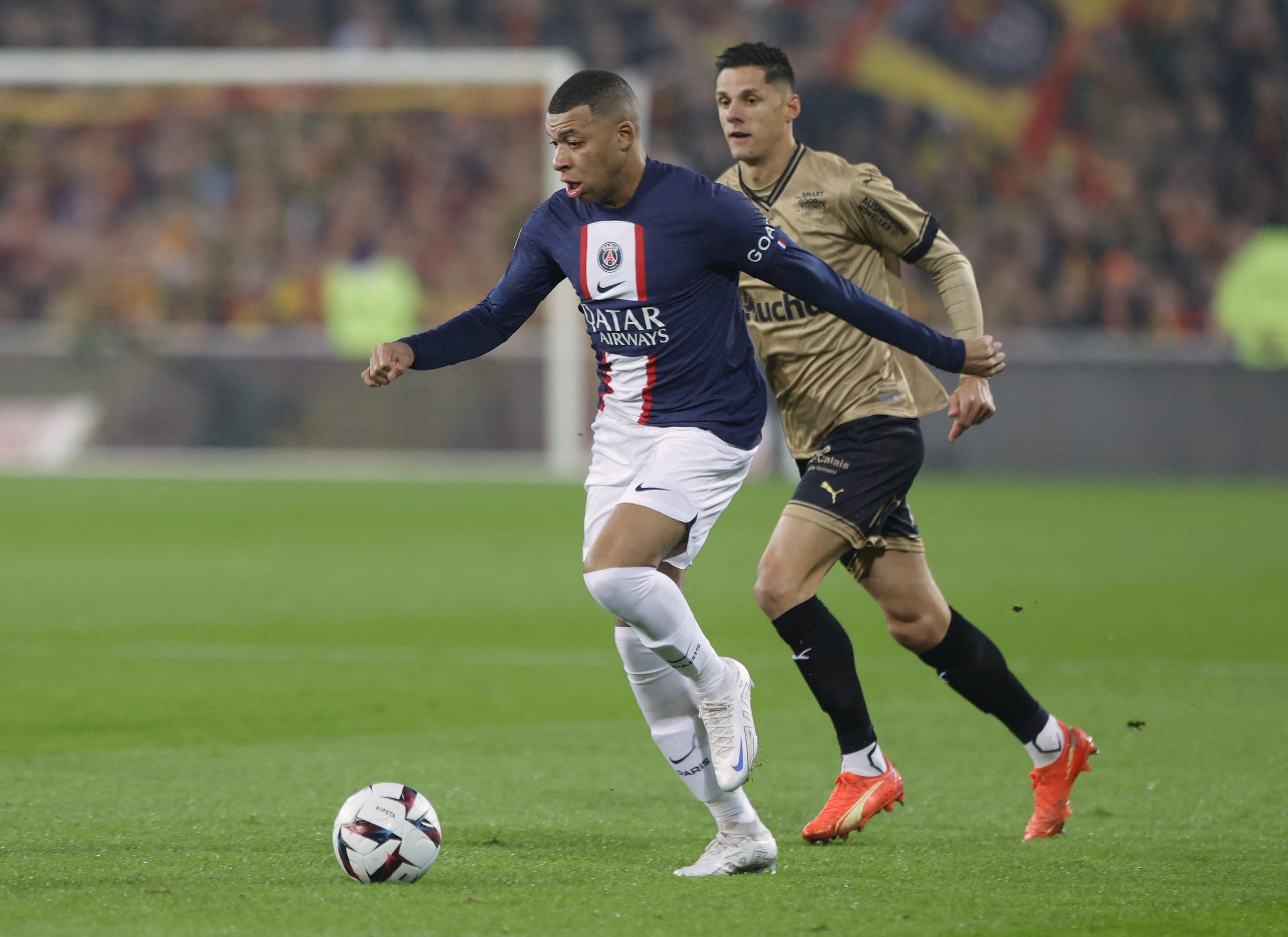 El delantero Kylian Mbappé.