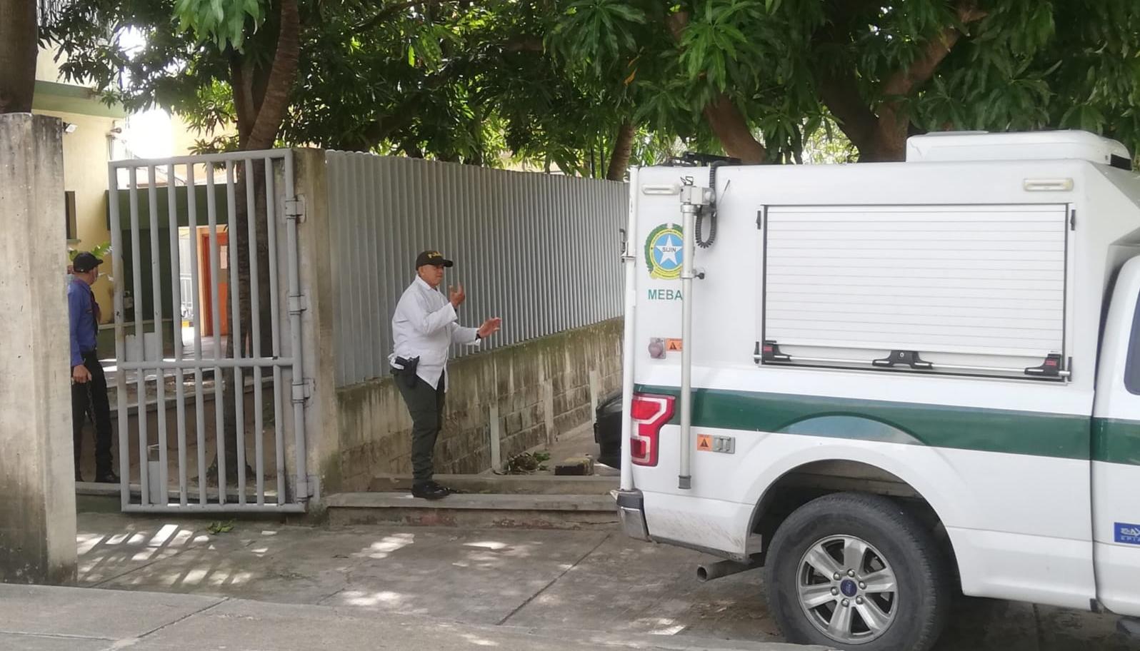 Instalaciones de Medicina Legal.